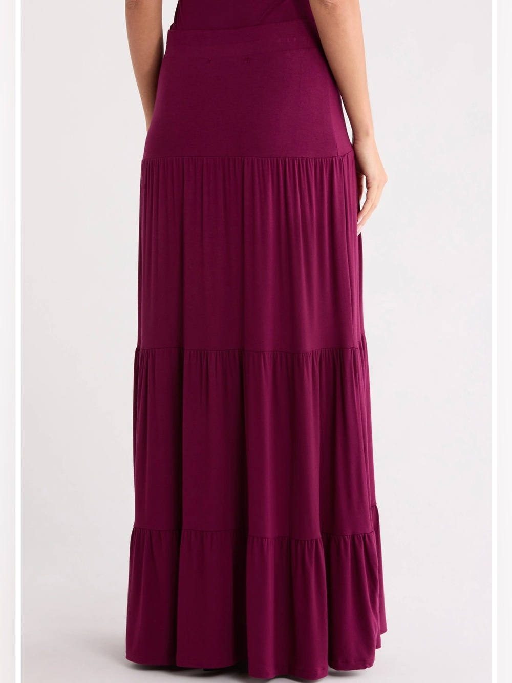 Renee C. Tiered Maxi Skirt - Picture 2 of 6